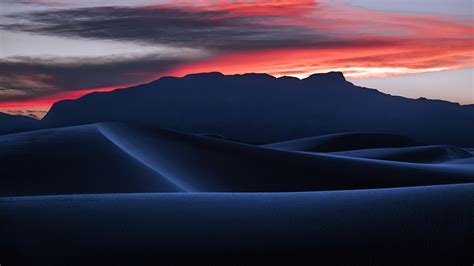 2048x1152 Desert Dune Landscape Nature Sand Sunset 4k 2048x1152