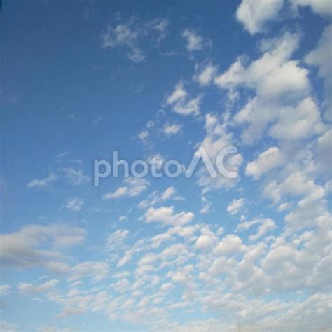 晴天の空と雲 No 25681829｜写真素材なら「写真ac」無料（フリー）ダウンロードok
