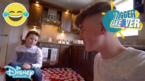 Vlogger Takeover Thenewadamb99 Red Cups Prank 😱 Disney Channel Uk