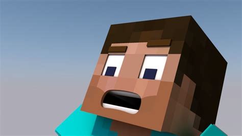 Minecraft Character Steve Free 3d Model Rigged Cgtrader