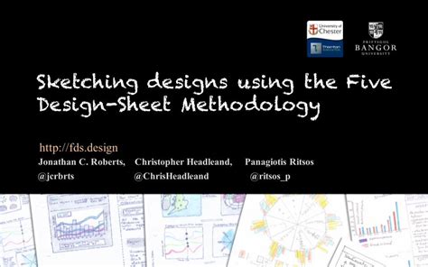 Pdf Sketching Designs Using The Five Design Sheet Methodology