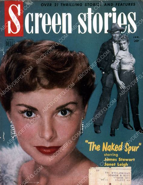 Janet Leigh Screen Stories Magazine Cover 35m 5888 Abcdvdvideo