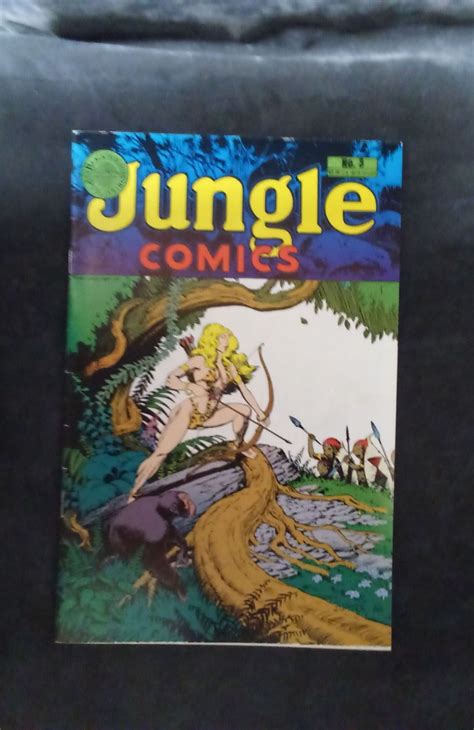 Jungle Comics 3 1988 Blackthorne Comic Book Comic Books Modern Age