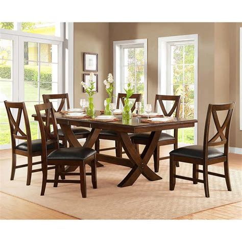 Costco has the new bayside furnishings 9 piece dining set for $699!!! Valentia 7-piece Dining Set @ Costco | Bayside furnishings ...