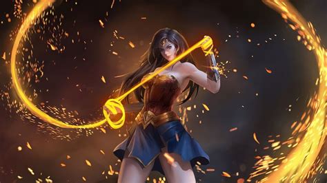 Where did you hide the bomb?! Wonder Woman, Lasso of Truth, 4K, #4.2101 Wallpaper