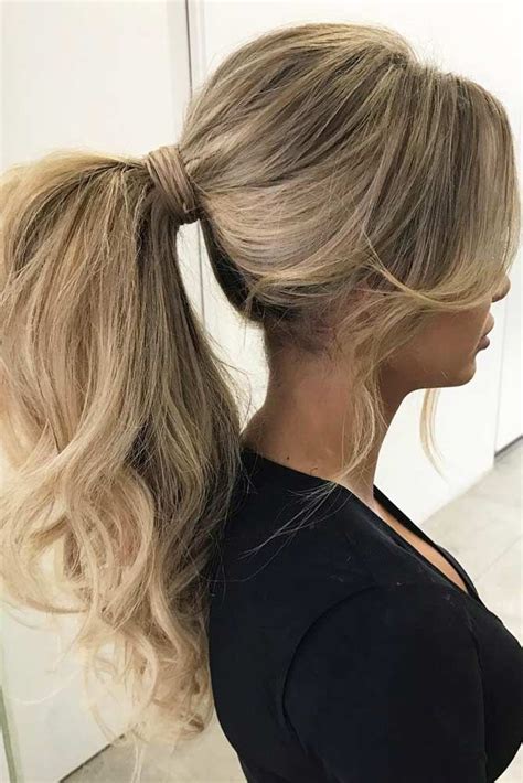 92 Different Ponytail Hairstyles To Fit All Moods And Occasions Cute