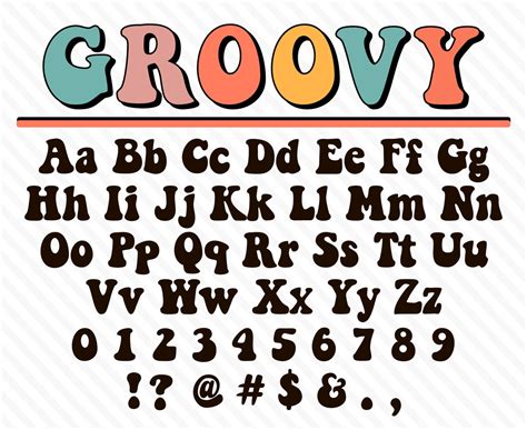 Groovy Font Retro Groovy Font Groovy Script Font Groovy 70s Font Happie