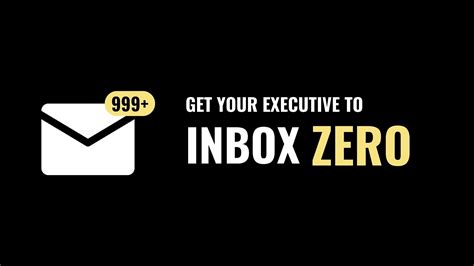 Help Execs Achieve Inbox Zero Coaching Founder