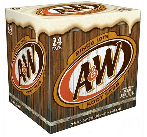 Aandw Root Beer 24x12 Ounces