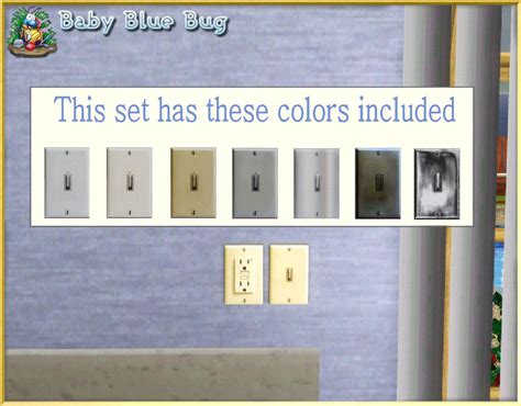 The Sims Resource Bbb Wall Light Switches
