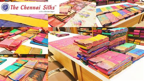 Chennai Silks Latest Pure Soft Silk Saree Collectionlight Weight Silk