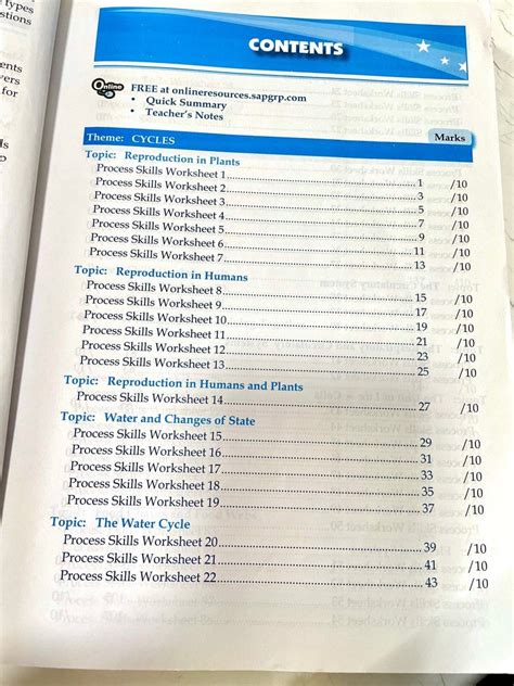 Upper Primary Conquer Science Processed Skills PSLE Hobbies Toys