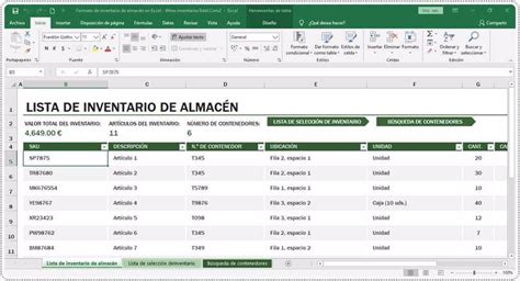 Hoja De Excel Para Control De Inventarios Actualizado Agosto 2021