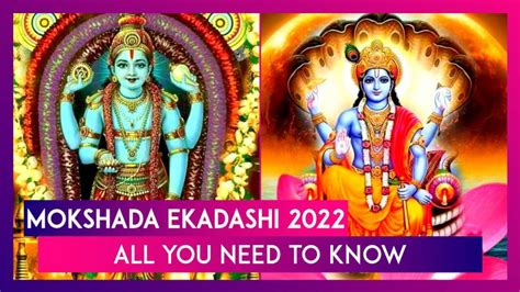 Mokshada Ekadashi 2022 Date Significance Parana Time For Breaking