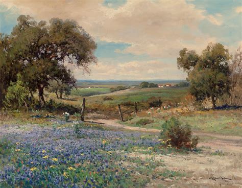 Robert William Wood Bluebonnets 1954 г — Картинотерапия для всех