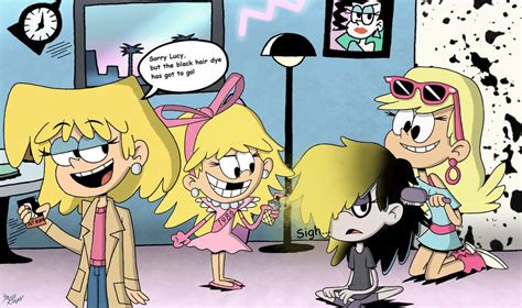 Makeover For Lucy By Thefreshknight The Loud House Fanart Loud House