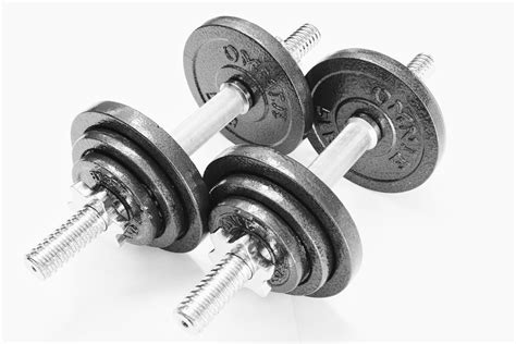 Dumbbell synonyms, dumbbell pronunciation, dumbbell translation, english dictionary definition of dumbbell. Omnie 45LBS Adjustable Dumbbells with Gloss Finish and ...