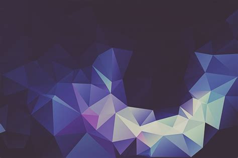 Illustration Purple Low Poly Symmetry Blue Simple Triangle