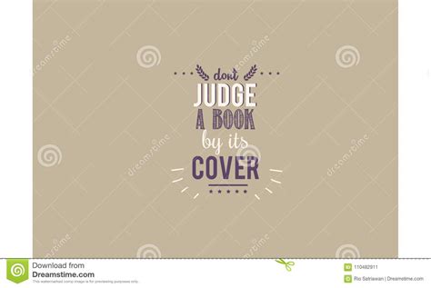 Don T Judge Book By Its Cover Stock Vector Illustration Of Book Courage