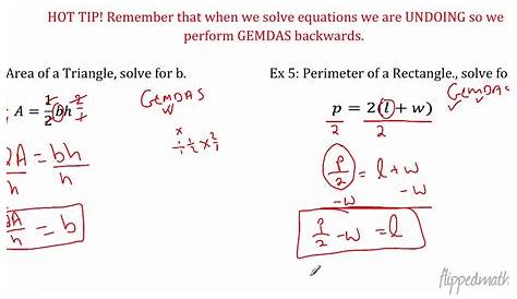 literal equations practice worksheet answer
