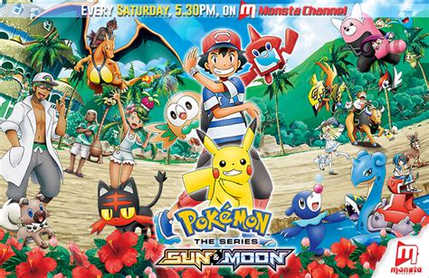 New Pokémon Sun And Moon Series Streaming On Monsta Channel 7 April 2018