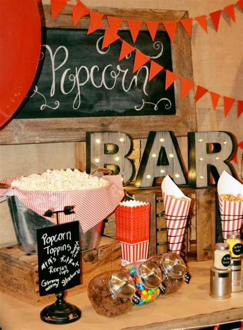 Popcorn Bar Ideas