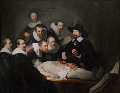The Anatomy Lesson Of Dr Nicolaes Tulp Rembrandt Noset