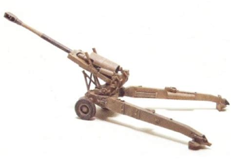 M198 155mm Howitzer Fg H0 Byggesæt Trident Modeltog Scanhobby