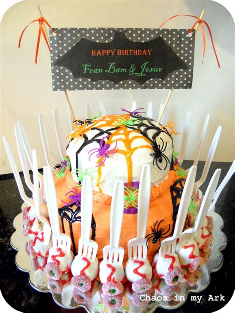 There are too many birthday cakes with the name downloads which you can. Chaos in my Ark: Halloween Cakes - Cake Pop Eyeballs and ...