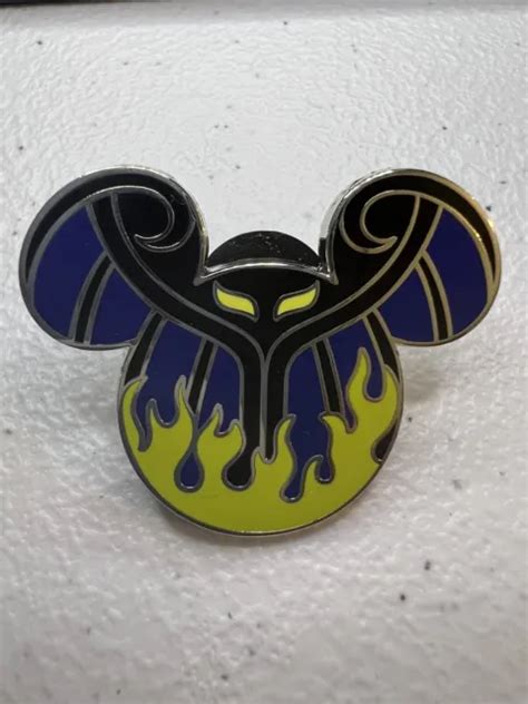 Disney Villains Mickey Mouse Head Icon Mystery Pin Pack Chernabog 6