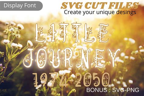 Little Journey Font By Cnxsvg · Creative Fabrica