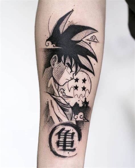 Top 10 Tatuagens De Dragon Ball Melhores Tatuagens Tatuagem Kulturaupice
