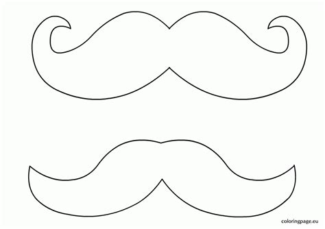 Printable Mustache Clipart Clip Art Library