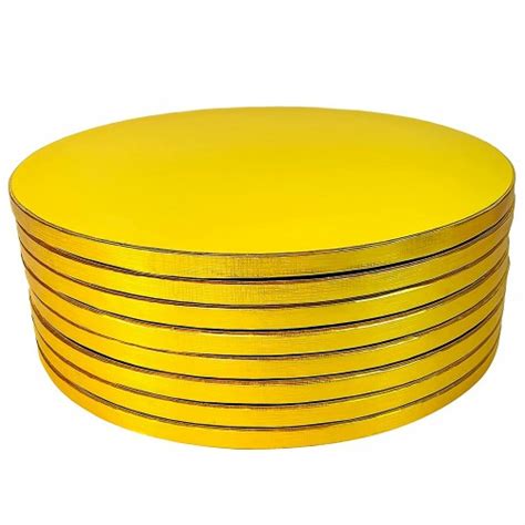 8 Pack 12 Inch Round Cake Boards Cake Drums 12 Thick Cake Board