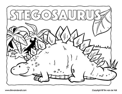 Stegosaurus Coloring Page Dinosaur Coloring Pages Tim S Printables My Xxx Hot Girl