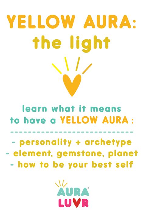 Alt Text Yellow Aura Meaning And Yellow Aura Color Personality At