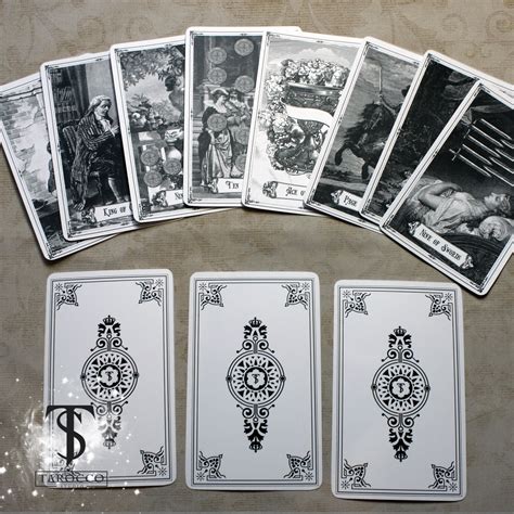 Victorian Tarot Cards Deck Tarocco Studio