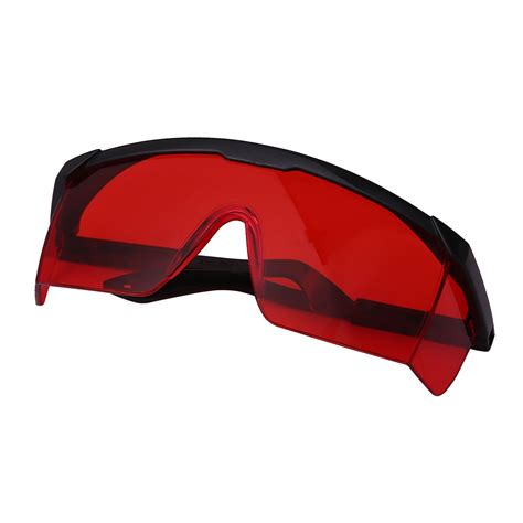 hde uv laser eye protection safety glasses w case