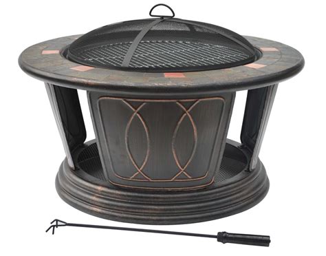 We did not find results for: Round Fire Pit Including Cooking Grill - 34 Inch