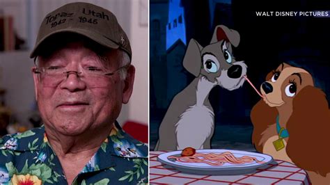 Artist Willie Ito Man Behind Iconic Lady And The Tramp Kiss