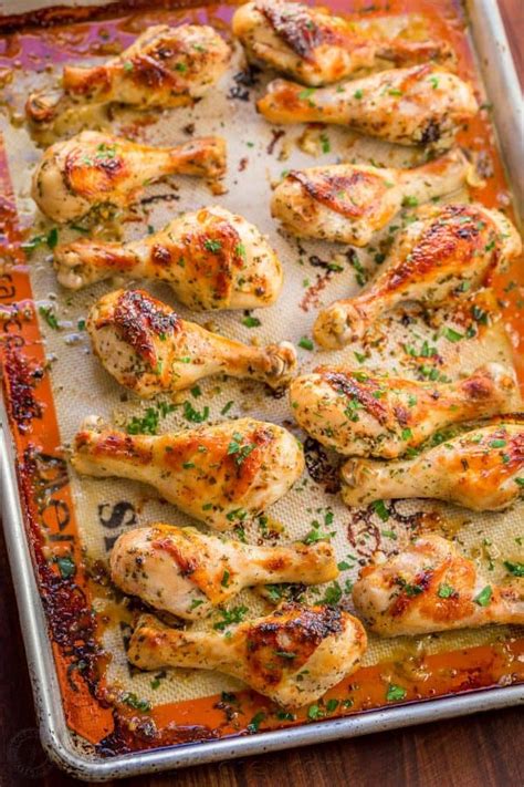 Tender, juicy roasted chicken leg quarters are not only easy to prepare and delicious, but they're also easy on the budget. Baked Chicken Legs (with Best Marinade) - NatashasKitchen.com