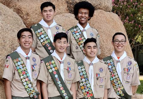 Troop 578 Names Six New Eagle Scouts Rafu Shimpo
