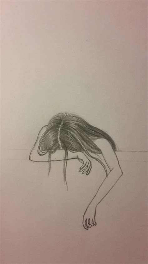 Pain Depression Sad Drawings Easy Rectangle Circle