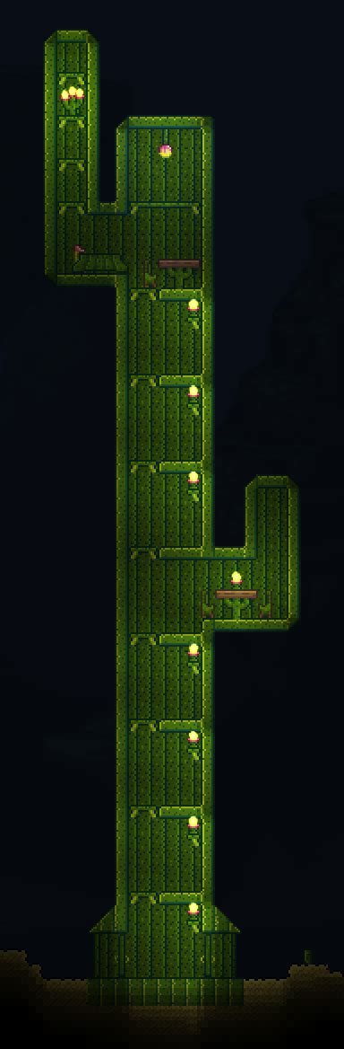 Im Making A House In The Shape Of A Large Cactus Any Thoughts So Far