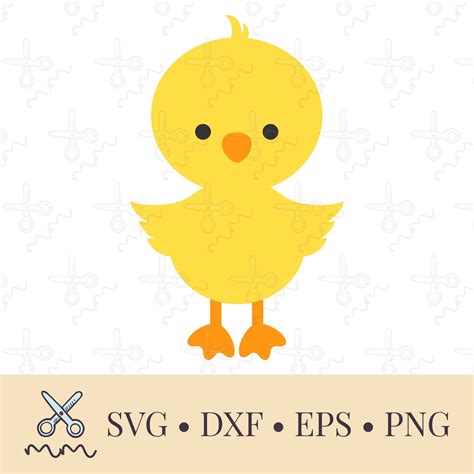 Chick Svg Easter Chick Svg Baby Chicken Svg Eps Dxf Png Etsy