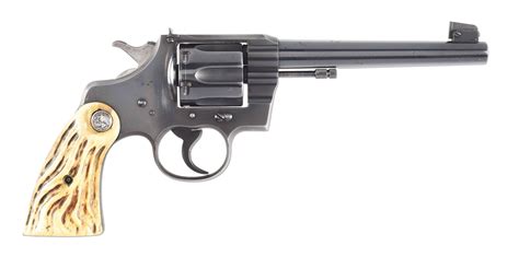 C Colt Officers Model 38 Special Target Revolver 1949