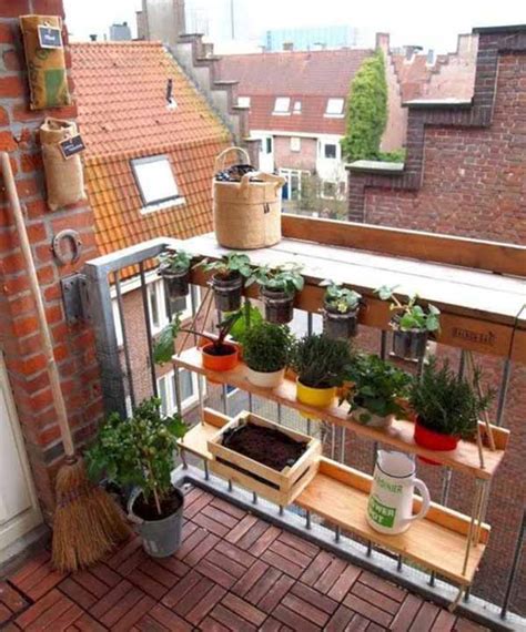 For tiny apartment balcony garden ideas, consider installing a vertical garden to save space. 19 Railing Planter Ideas For Making Small Balcony Gardens