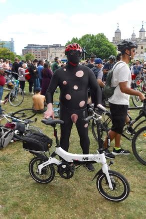 The London Naked Bike Ride Uk Jun Stock Pictures Editorial