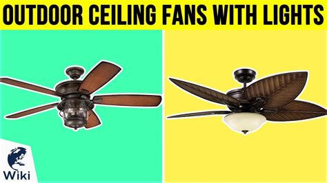 10 Best Outdoor Ceiling Fans With Lights 2019 Youtube
