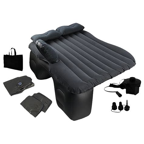 Inflatable Car Back Seat Mattress Protable Travel Camping Air Bed Rest Sleeping Outdoor